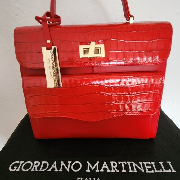 Giordano Hangbag RED with strap - Picture 2 of 11